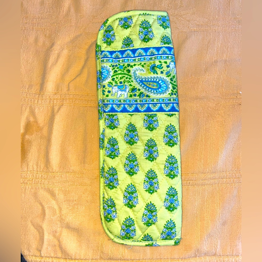Vera Bradley Citrus Retired Hair Curling / Straightener Iron Holder